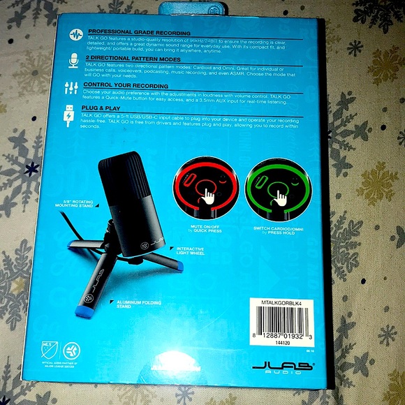 JLab Talk Go USB Microphone - Picture 2 of 3